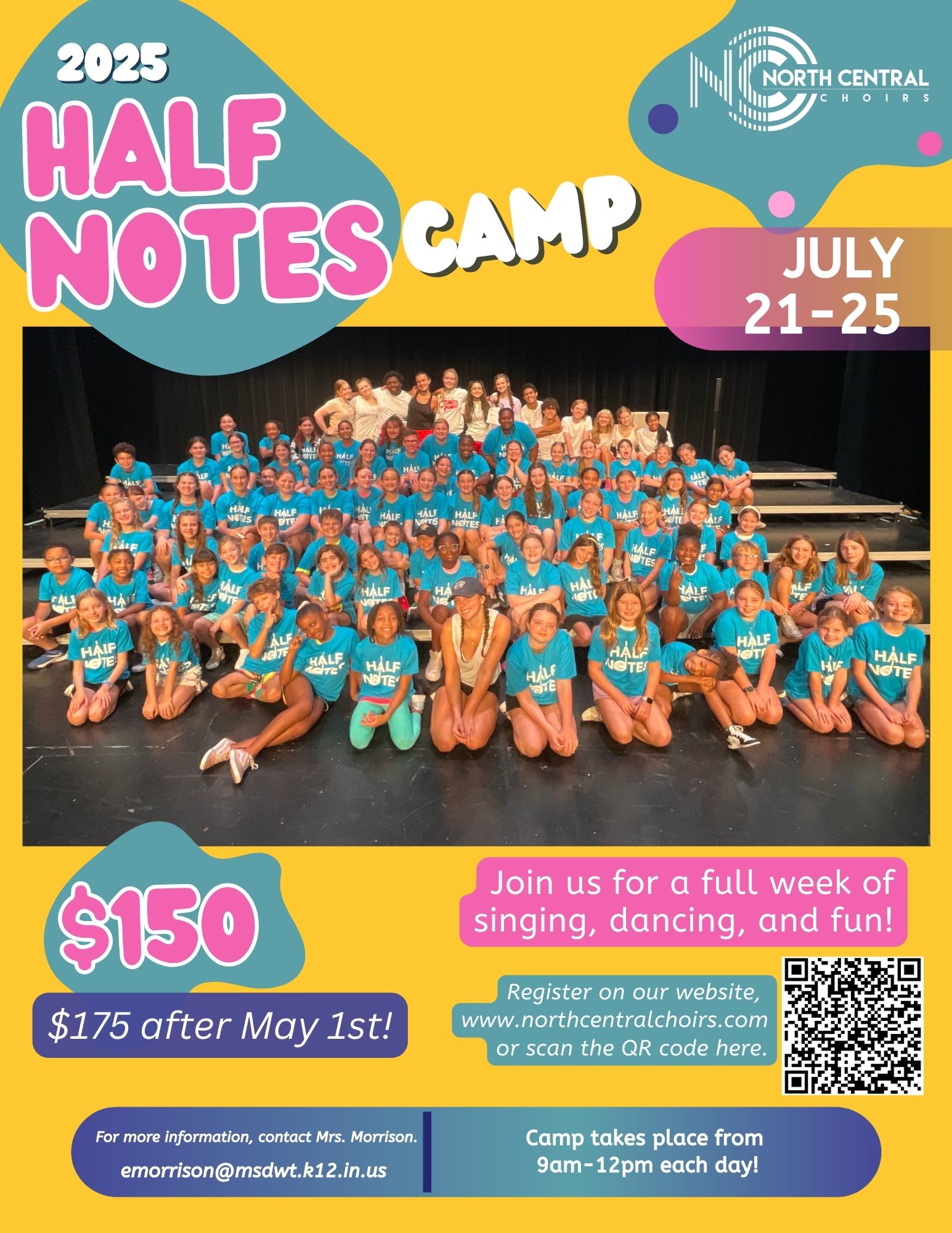 2025 Half Notes Camp Registration Open!