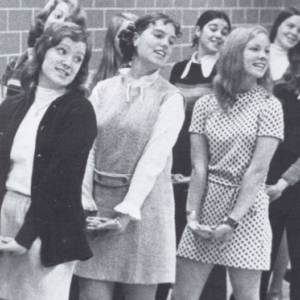 Descants Rehearsal 1973