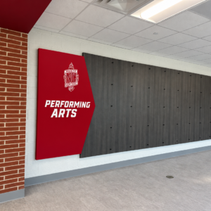 North Central Performing Arts Hallway North Central Performing Arts Hallway