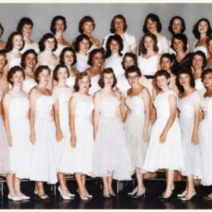 First Girls Chorus 1958-59 First Girls Chorus 1958-59
